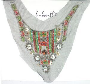 Handmade beaded neckties,Crochet